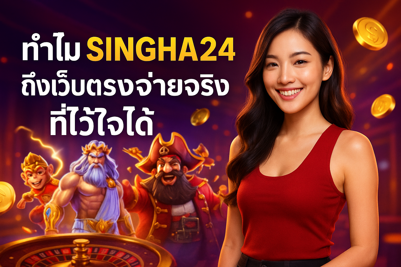 ทำไม SINGHA24 ถึงเว็บตรงจ่ายจริงที่ไว้ใจได้