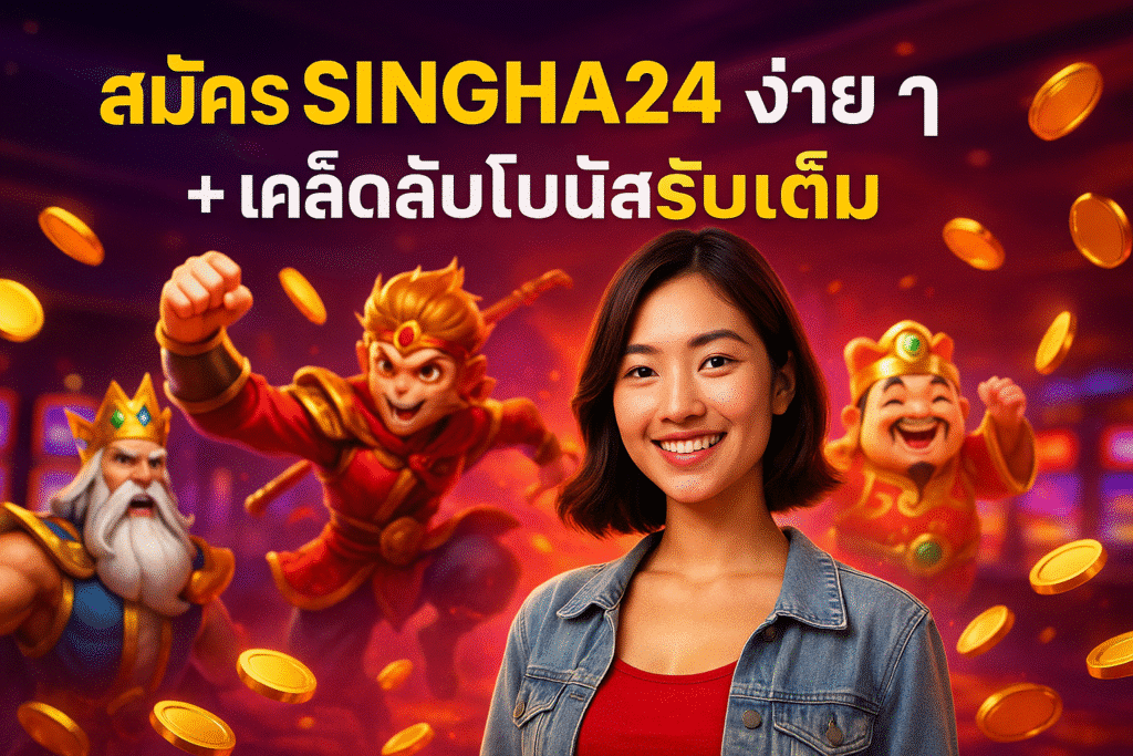 สมัคร SINGHA24 ง่ายๆ