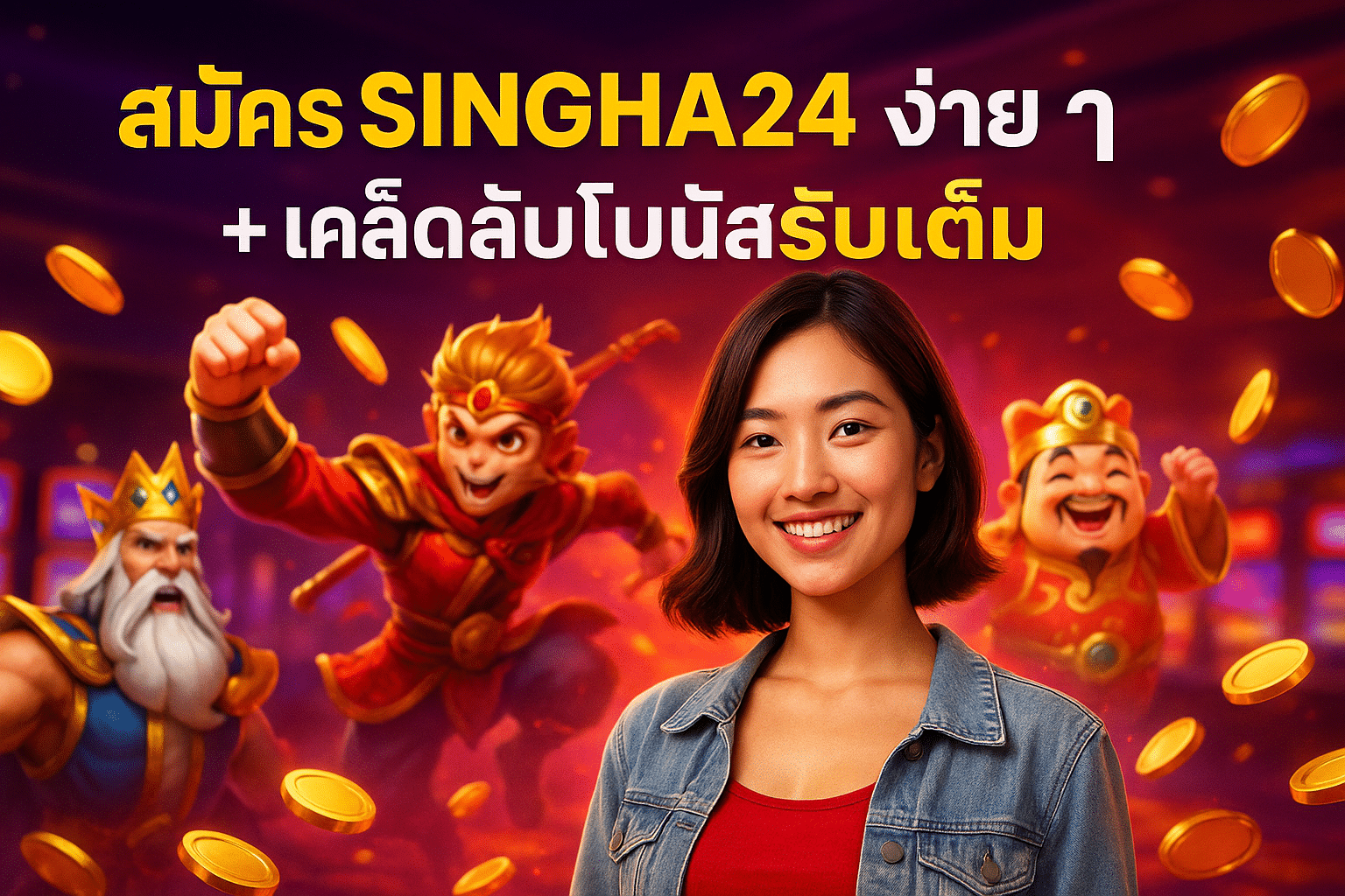 สมัคร SINGHA24 ง่ายๆ