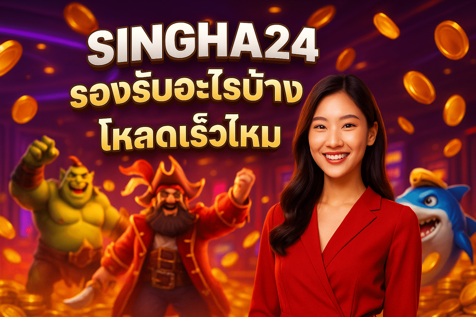 SINGHA24 รองรับอะไรบ้าง โหลดเร็วไหม
